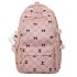 2025 new fresh and sweet backpack for girls, middle and high school students, bow shaped large capacity backpack, casual backpack