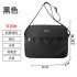 New iPad Crossbody Bag for Men 2024 Simple Oxford Cloth Men's Commuter Small Shoulder Bag Large Capacity Black Shoulder Bag