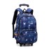 Natural Fish: One piece dropshipping for junior and senior high school students. Pull up backpack with multiple colors and six wheels for climbing stairs. Cross border backpack