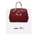 European and American retro fashion women's bag 2023 new multi piece set western-style handbag lychee pattern single shoulder crossbody bag hair replacement