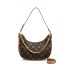 Light luxury women's bag, high-end chain armpit bag, women's retro printed crescent bag, niche versatile ins diagonal cross bag