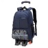 Daifa Natural Fish New Product Primary School 3-6 Grade Male Pull up Backpack Lightweight, Simple, Large Capacity Cross border Explosive