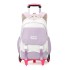 2024 New Children's Trolley School Bag for Primary School Students with Large Capacity and Junior High School Students