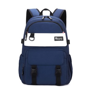 Cross border popular natural fish new fashionable backpack for primary and secondary school students, boys in grades 4-7, lightweight spine protection, large capacity