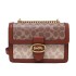 High end handbag for women 2024 new trendy retro chain bag ins versatile single shoulder crossbody bag small square bag