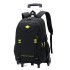 A new product of dropshipping natural fish, a pull rod backpack for junior high school students and boys, with a large capacity that can print logos across borders