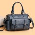 Leisure handbag 2025 new women's bag European and American fashion single shoulder diagonal cross bag large capacity retro mailman cross-border