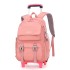 Cross border dropshipping of natural fish new product, pull rod backpack for primary school students, grades 3-6, middle school students, girls aged 8-14