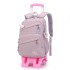 Natural Fish One Piece dropshipping for middle school students, six wheeled climbing ladder, pull rod backpack for primary school students, large capacity backpack for cross-border special