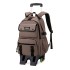 Natural Fish Children's Pull up Backpack Can Carry Primary School Students, Middle School Students, Stair Climbing Backpacks, Grades 3-6 High School Students