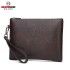 Men's 2023 new casual men's handbag PU soft leather men's bag mobile phone bag large capacity wallet