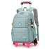 2022 Natural Fish New Pull up Backpack Wholesale for Middle School and Girls in Grades 3-6 Large Capacity Climbing Backpacks