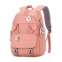 Natural Fish One Piece Hair College Wind Backpack High School Student Backpack Large Capacity Fashionable Girl Back Protection