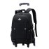 A new product of dropshipping natural fish, a pull rod backpack for junior high school students and boys, with a large capacity that can print logos across borders