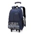 Daifa Natural Fish New Product Primary School 3-6 Grade Male Pull up Backpack Lightweight, Simple, Large Capacity Cross border Explosive