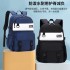 Cross border popular natural fish new fashionable backpack for primary and secondary school students, boys in grades 4-7, lightweight spine protection, large capacity