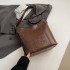 Cross border bag for women, large capacity 2025 new versatile and high-end single shoulder crossbody bag, commuting fashionable tote bag for women