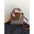 High end Daifei Bag for Women 2024 New Fashionable and Versatile Western Style Retro Handheld Single Shoulder Diagonal Cross Internet Celebrity Handbag