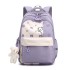 Natural Fish New Women's Backpack for Primary School Students, Reducing Burden, Fashionable Girls' Clear New Backpack Wholesale Sales