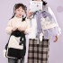 Natural Fish New Women's Backpack for Primary School Students, Reducing Burden, Fashionable Girls' Clear New Backpack Wholesale Sales