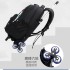 Natural Fish New Style, 3rd to 9th Grades, Climbing Stairs, Pullrod Backpack, Junior High School Boys, Large Capacity, Detachable, One Piece Hair Collection