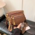 Foreign Trade Women's Bag 2024 New Fashionable Woven Pattern Diagonal Cross Bag Women's Chest Bag Cross border Hot Selling Leisure Bag Women's Bag