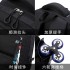 Natural Fish New Style, 3rd to 9th Grades, Climbing Stairs, Pullrod Backpack, Junior High School Boys, Large Capacity, Detachable, One Piece Hair Collection