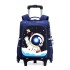 Natural Fish's new space backpack, small size, for primary school students in grades 1-3, with spine protection and reduced burden, is a popular cross-border trend and can be distributed on behalf of customers