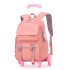 Cross border dropshipping of natural fish new product, pull rod backpack for primary school students, grades 3-6, middle school students, girls aged 8-14