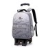 Natural Fish's new pull rod backpack reduces the burden on elementary school students and boys, with a large capacity and detachable backpack. One piece hair replacement