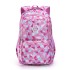 Korean version of high school backpack for girls, lightweight and breathable, suitable for third and fourth grade elementary school students and children aged 6-14, with large capacity