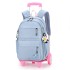 Natural fish pull rod backpack, girls' primary and secondary school backpack, one piece for dropshipping, printable logo, cross-border