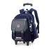 Natural Fish New British Style Pull up Backpack for Primary School Boys and Girls, Durable and Large Capacity, First to Sixth Grade Hair Collection