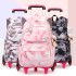 Natural Fish New Product Pull up Backpack Primary School Students 3-6 Grades Little Princess Fashion Gift Pendant Cross border Explosive Item dropshipping