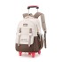 Natural Fish's new pull rod backpack reduces the burden on elementary school girls, with a large capacity backpack for children and elementary school students. One piece dropshipping for children and elementary school students