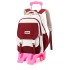 2024 New Children's Trolley School Bag for Primary School Students with Large Capacity and Junior High School Students