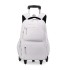 Natural Fish New Pull up Backpack for Primary School Students 3-6 Grades Middle School Students Backpack for High School Students Backpack