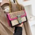 High end handbag for women 2024 new trendy retro chain bag ins versatile single shoulder crossbody bag small square bag