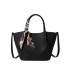 2024 new single shoulder women's bag, large capacity crossbody tote bag, mommy bag, fashionable and simple shopping bag