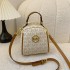 2024 New Fashionable and Versatile Hot Selling Trendy Brand High end Feeling Old Flower Shell Bag Small Bag Women's Handheld Single Shoulder Crossbody Bag