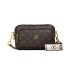 Retro printed bag for women 2024 new casual and fashionable shoulder bag, high-end and versatile, simple broadband crossbody bag