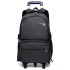 Trolley backpack with six wheels for climbing stairs, boys 6-9, junior high school students. Backpack with reduced load and spine protection, detachable and portable