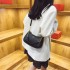 Internet celebrity same style bag for women 2024 new high-end women's bag soft lychee patterned armpit bag casual dumpling bag trendy