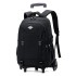 A new product of dropshipping natural fish, a pull rod backpack for junior high school students and boys, with a large capacity that can print logos across borders