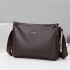 Cross border 2024 new shoulder bag, casual men's bag, crossbody bag, men's large capacity business bag, fashionable and simple men's bag