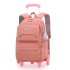 Natural Fish One Piece dropshipping for elementary school students, six wheeled climbing ladder, pull rod backpack, high school large capacity backpack, cross-border