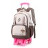 Natural Fish New Lightweight Pull up Backpack Primary School Girls' Large Capacity Backpack 3-6 Grade Middle School Students' Backpack