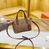 French style new high-end handbag for women 2024 printed handbag, versatile single shoulder crossbody bag, trendy women's bag