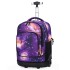 Middle school students' roller backpacks, boys' travel backpacks, adults' roller backpacks, men's and women's 5-9 grade large capacity