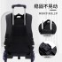 Natural Fish's new pull rod backpack reduces the burden on elementary school students and boys, with a large capacity and detachable backpack. One piece hair replacement